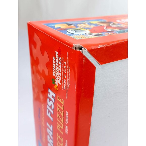 Vintage New White Mountain Coral Fish 550 Piece Jigsaw Puzzle Howard Robinson - Picture 10 of 10